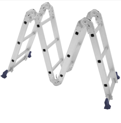 Escada Aluminio Mor Multifuncional 4 x 3 - 12 Degraus