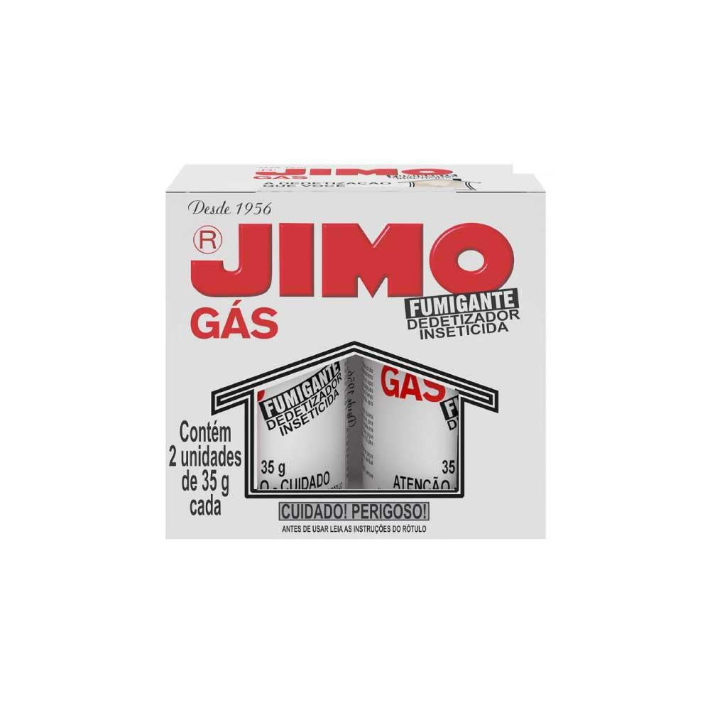 JIMO GAS CAIXA C/2 TUBOS 35 G