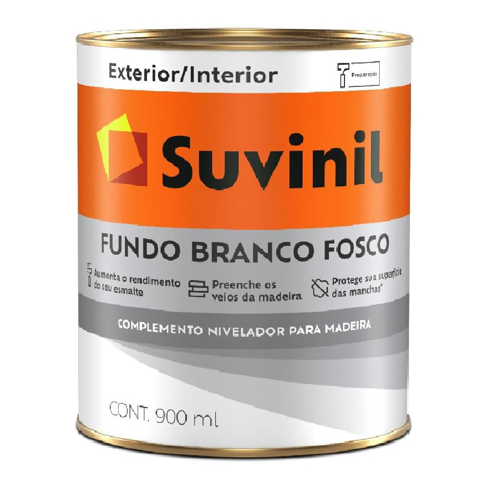 SUVINIL FUNDO BRANCO FOSCO 900ML