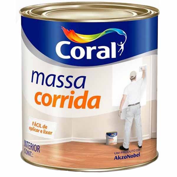 CORAL MASSA CORRIDA 900ML 1,5KG