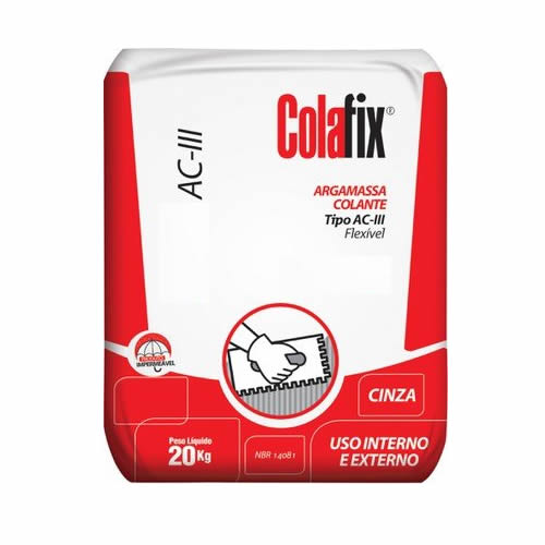 ARGAMASSA COLANTE AC3 CINZA 20KG