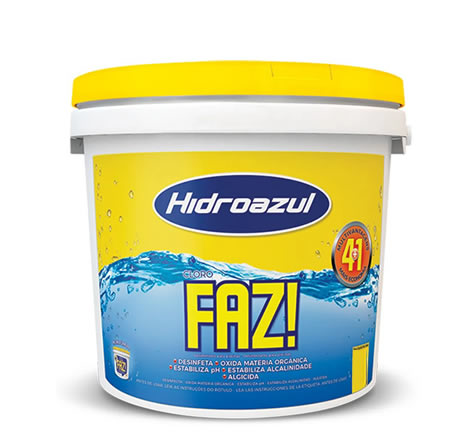 HIDROAZUL CLORO FAZ BD 2,5KG