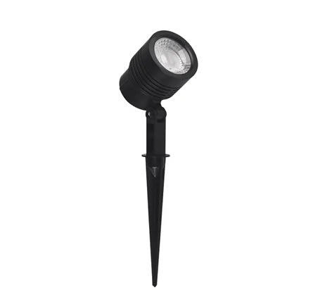 TASCHIBRA ESPETO P/ JARDIM NOIR LED MR11 3W 6500K