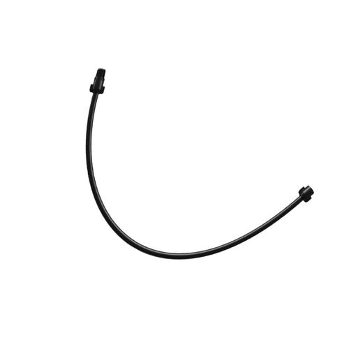 ASTRA ENGATES FLEXIVEIS C/TERMINAL LISO PRETO 1/2 50 CM