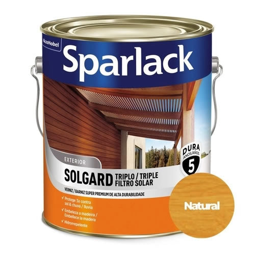 SPARLACK/SOLGARD TRIPLO FILTRO SOLAR BRIL. 3.6LTS NATURAL
