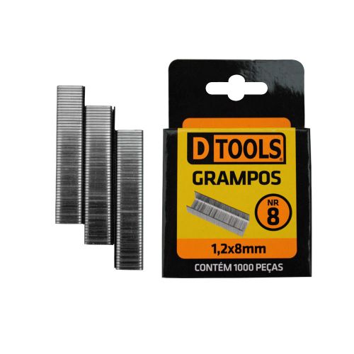 GRAMPO P/GRAMPEADOR NR8 C/1000 PC DTOOLS