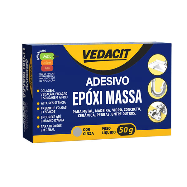 VEDACIT ADESIVO EPOXI MASSA/ 50G