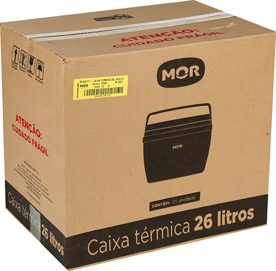 CAIXA TERMICA MOR 26LT AZUL  (COOLER)