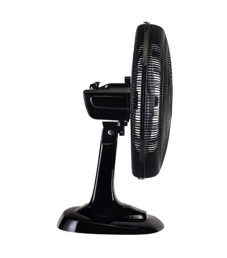 VENTILADOR VENTISOL OSC MESA TURBO 6P 50CM 127V PRETO/CINZA