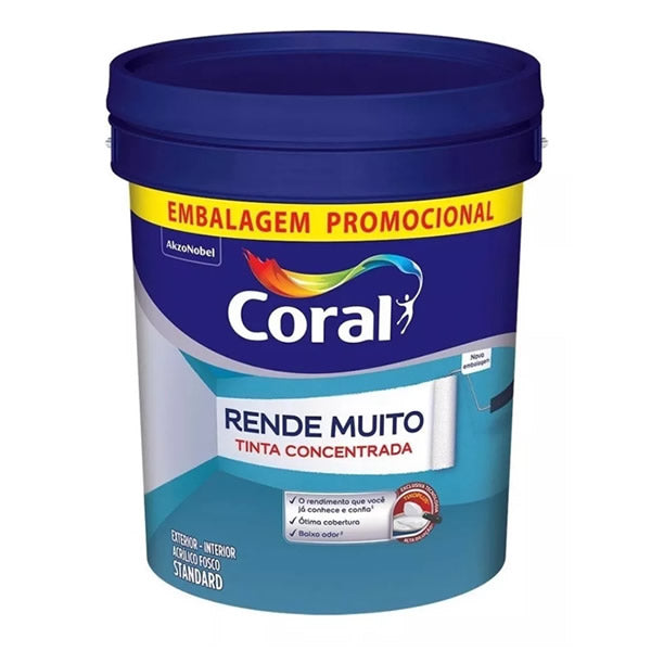 CORAL RENDE MUITO ACRILICO STAND. 20LTS BRANCO