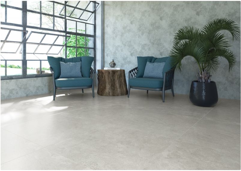 Piso Grês Natural Elemento 5 Retificado 58x58cm Angelgres Classe A  M²