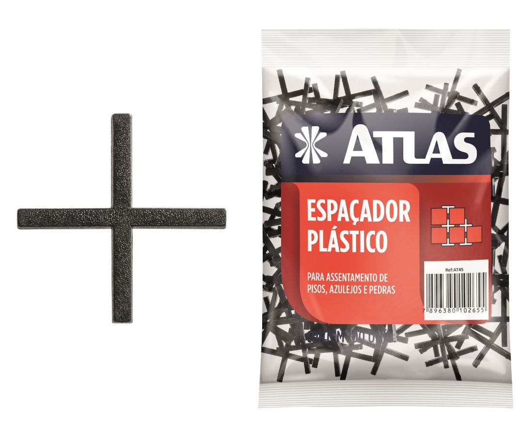 Espaçador de Piso Plastico Atlas - 2mm