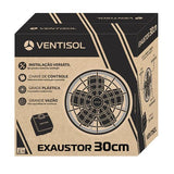 EXAUSTOR VENTISOL 30CM 127V COMERCIAL