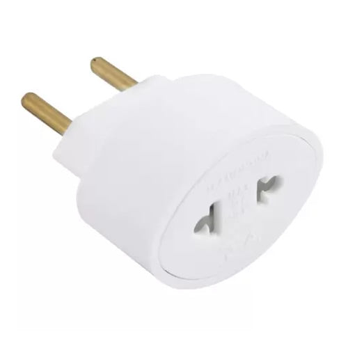 PINO ADAPTADOR UNIVERSAL 2P 10A BRANCO TRAMONTINA