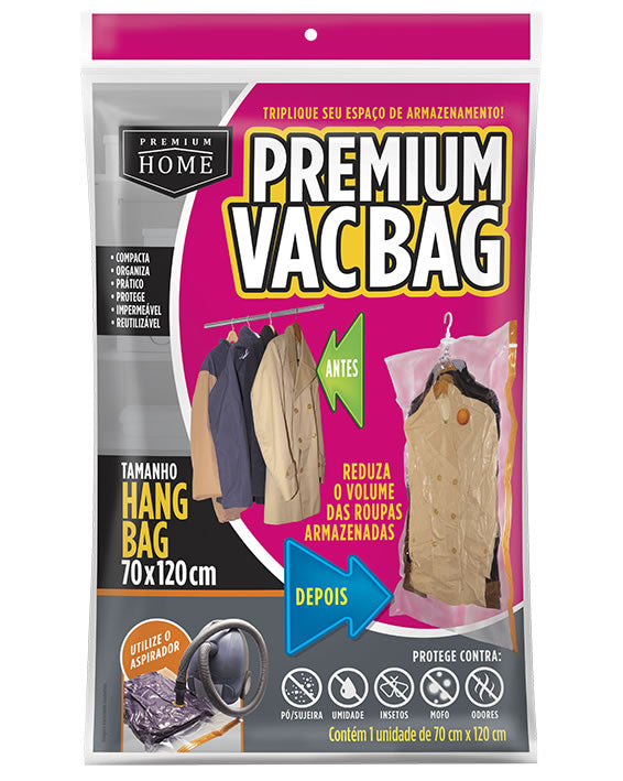 PLASTLEO VAC BAG 70X120CM