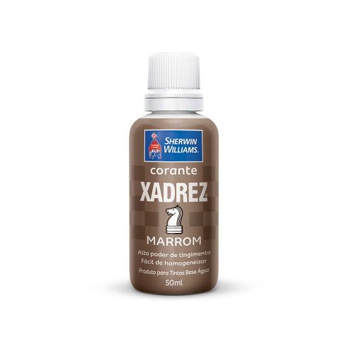 CORANTE LIQ. XADREZ 50 ML MARROM