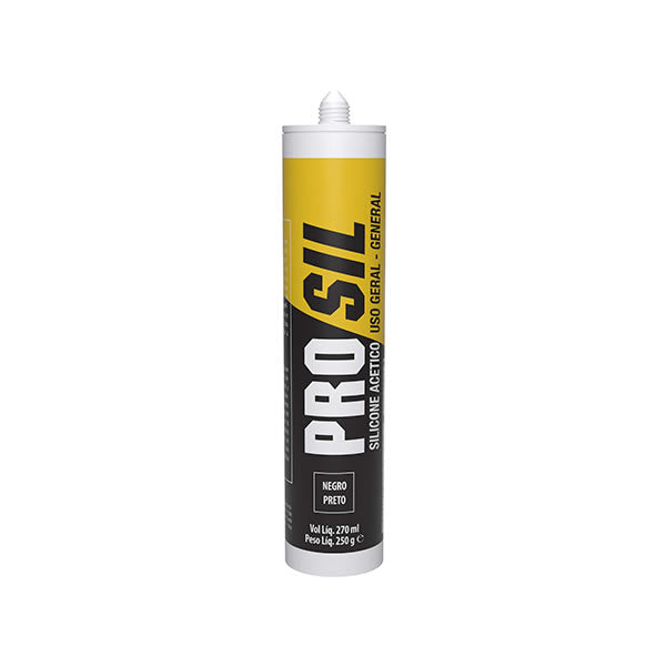 SELANTE PRO SIL PRETO 270ML SOUDAL