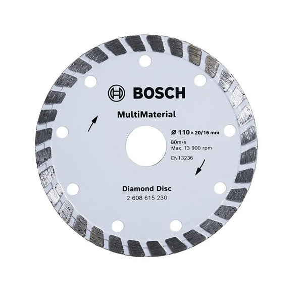 DISCO DIAMANTADO MULTI TURBO 110X20MM - BOSCH