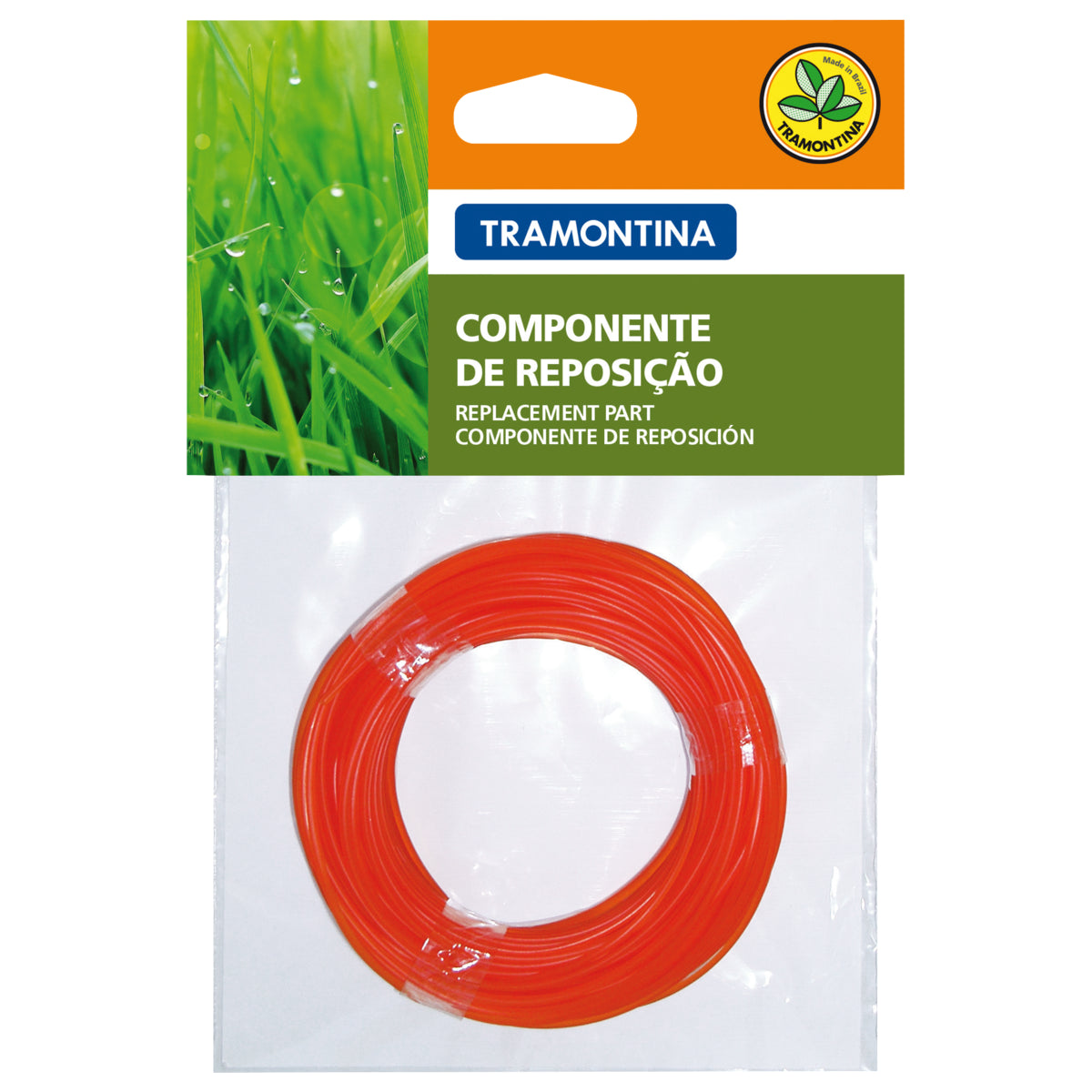 FIO NYLON P/JARDIM 2,4MM 12M TRAMONTINA