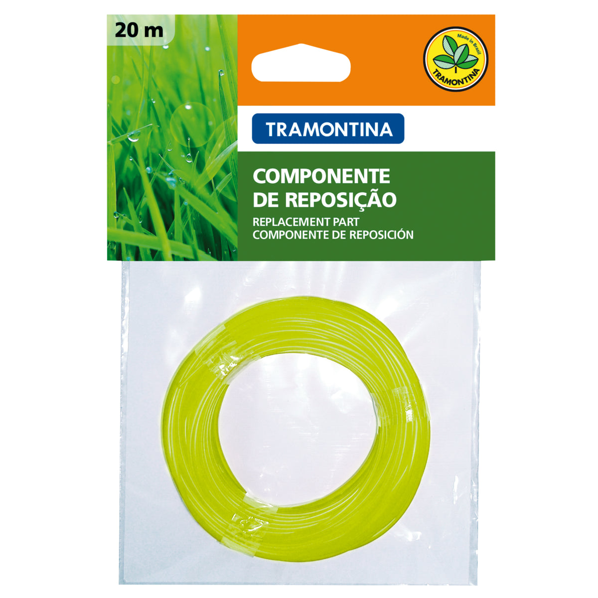 FIO NYLON P/JARDIM 1,8MM 20M TRAMONTINA