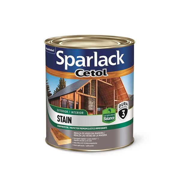 SPARLACK CETOL STAIN BALAN ACET. 900ML NATURAL