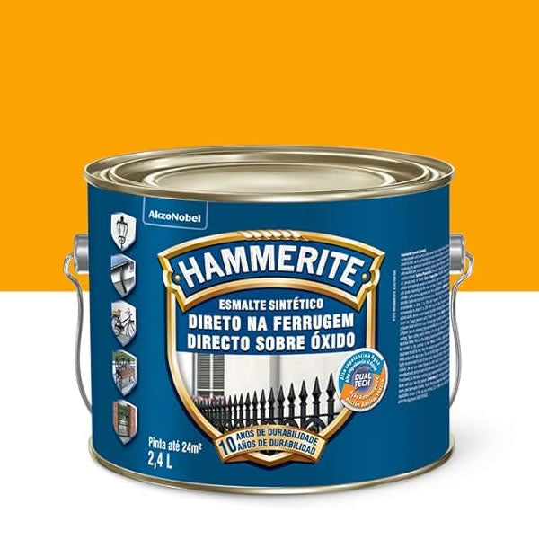 HAMMERITE ESMALTE SINT. 2.4LTS AMARELO