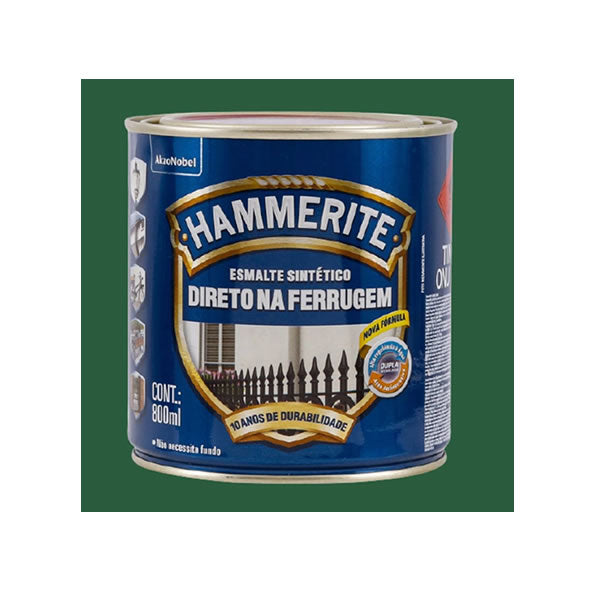 HAMMERITE ESMALTE SINT. 800ML VERDE