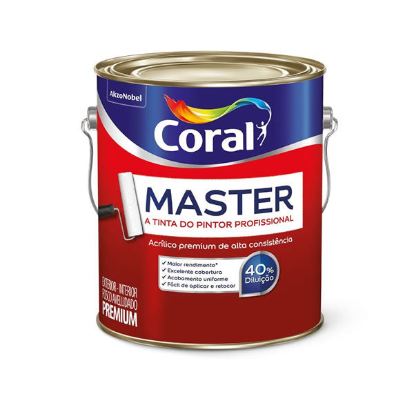 CORAL MASTER BRANCO 3,6L