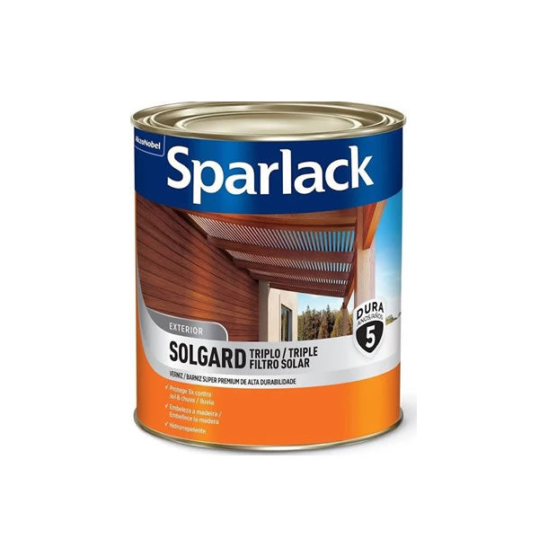 SPARLACK/SOLGARD TRIPLO FILTRO SOLAR ACET. 900ML NATURAL