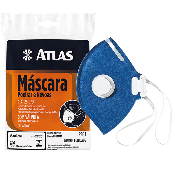 ATLAS MASCARA C/VALVULA AT2400