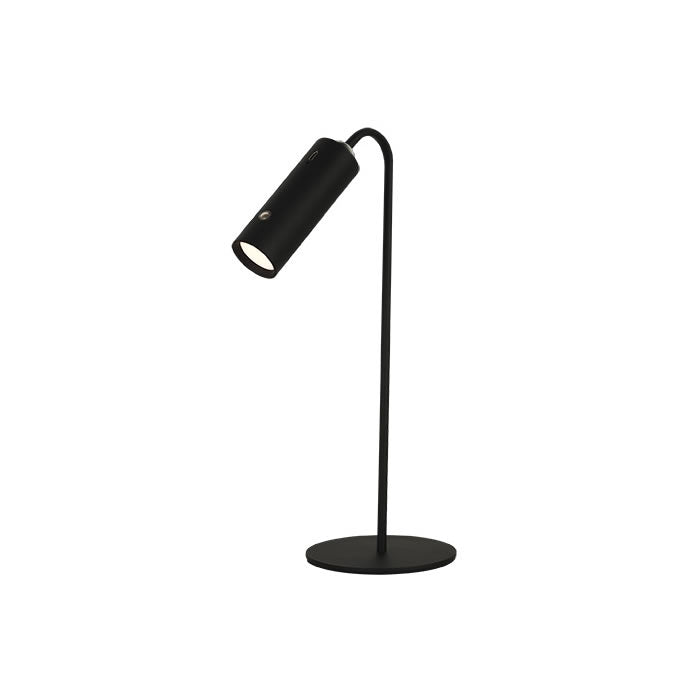 LUMINARIA DE MESA LED TASCHIBRA ION RECARREGAVEL PRETO-DER/0