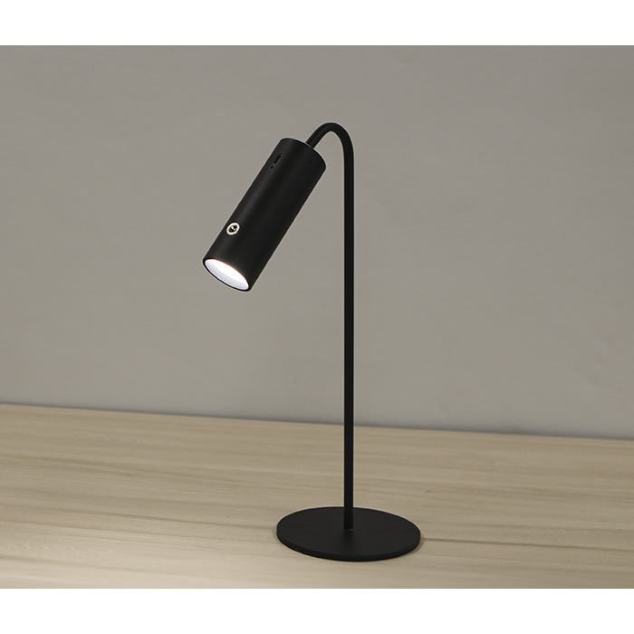 LUMINARIA DE MESA LED TASCHIBRA ION RECARREGAVEL PRETO-DER/0