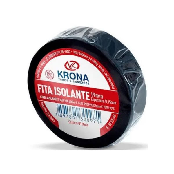 FITA ISOLANTE ANTI-CHAMA 19MMX20M