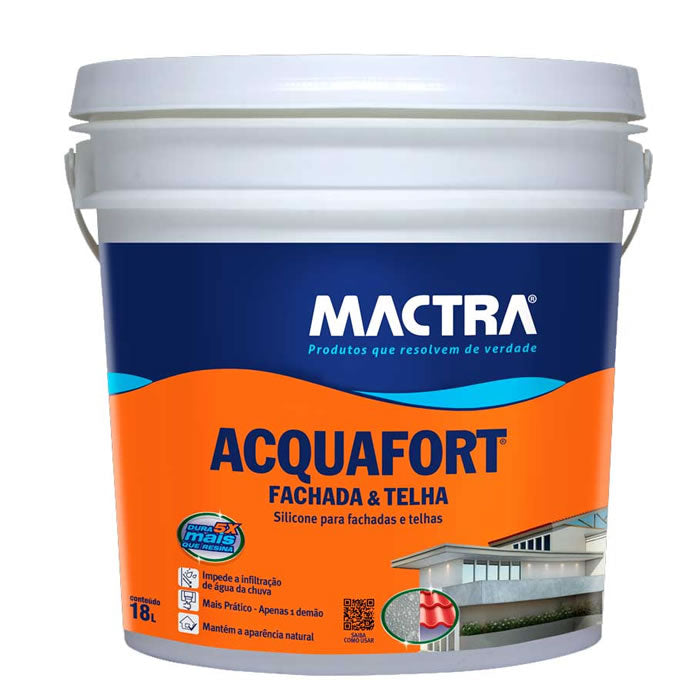 MACTRA ACQUAFORT FACHADA 18L CORAL