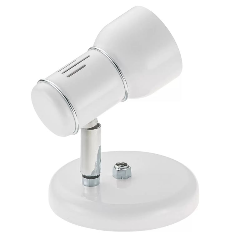 DITAL LUMINARIA SPOT NEW EM ALUMINIO BRANCO 1 LAMP