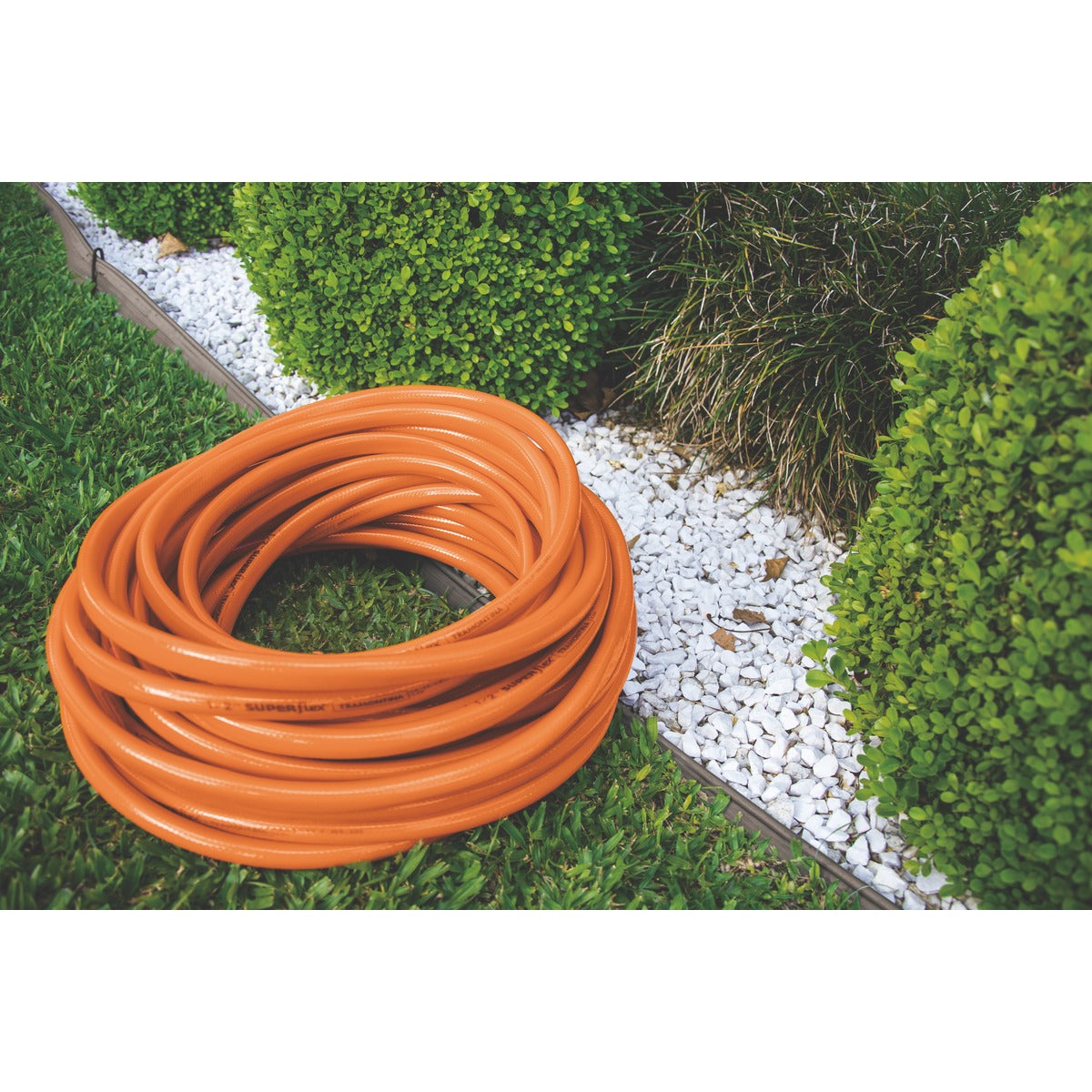 MANGUEIRA JARDIM FLEX PVC LARANJA 1/2 TRAMONTINA