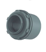 CONECTOR BOX RETO 3/4" P/ ELETRODUTO CINZA - INPOL
