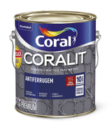 Tinta Esmalte Sintético Antiferrugem Coralit 3,6L - Platina