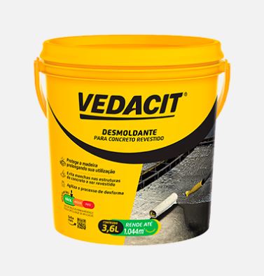 VEDACIT DESMOLDANTE 3,6 L