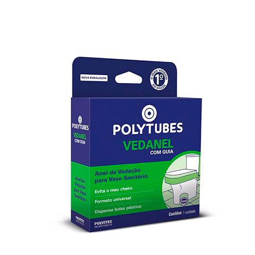 ANEL CERA P/VASO SANITARIO C/GUIA PULVITEC