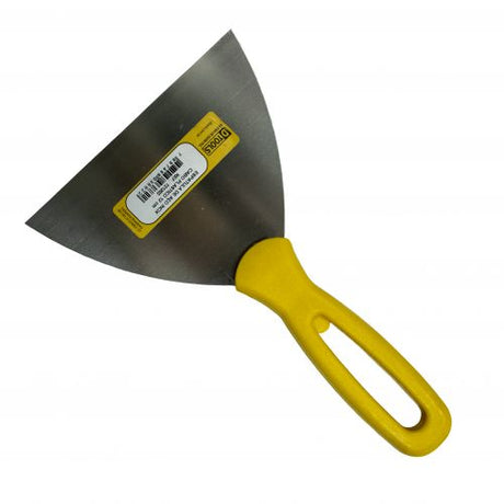 ESPATULA DE INOX CABO PLASTICO 12CM - DTOOLS