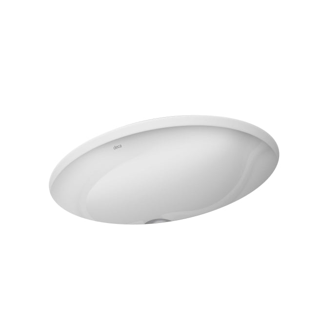 DECA L CUBA OVAL  L59 40X30  BRANCO