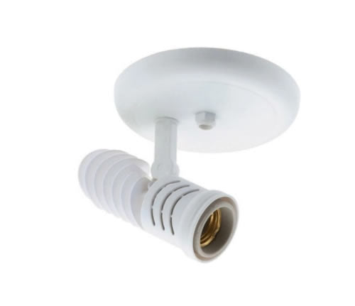 DITAL SPOT INJETADO POP 1 LAMP. BRANCO