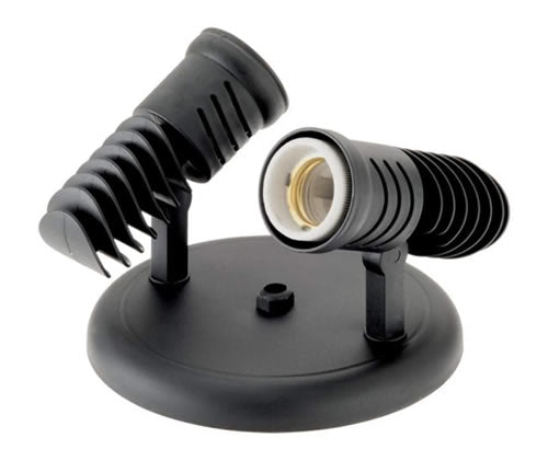 DITAL SPOT INJETADO POP 2 LAMP. PRETO