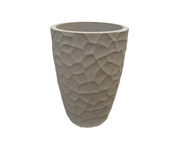 VASO CONICO PRISMA 30 MARMORE JAPI