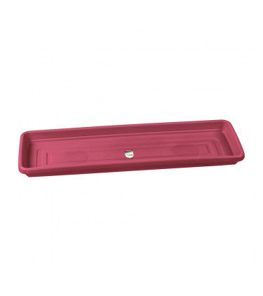 PRATO VASO JARDIM PLASTICO RET 48CM ROSA PRIMAFER