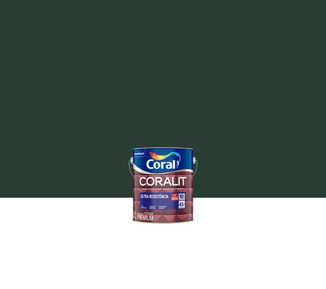 Tinta Esmalte Sintético Coralit Ultra Resistência Alto Brilho 3,6L - Verde Colonial