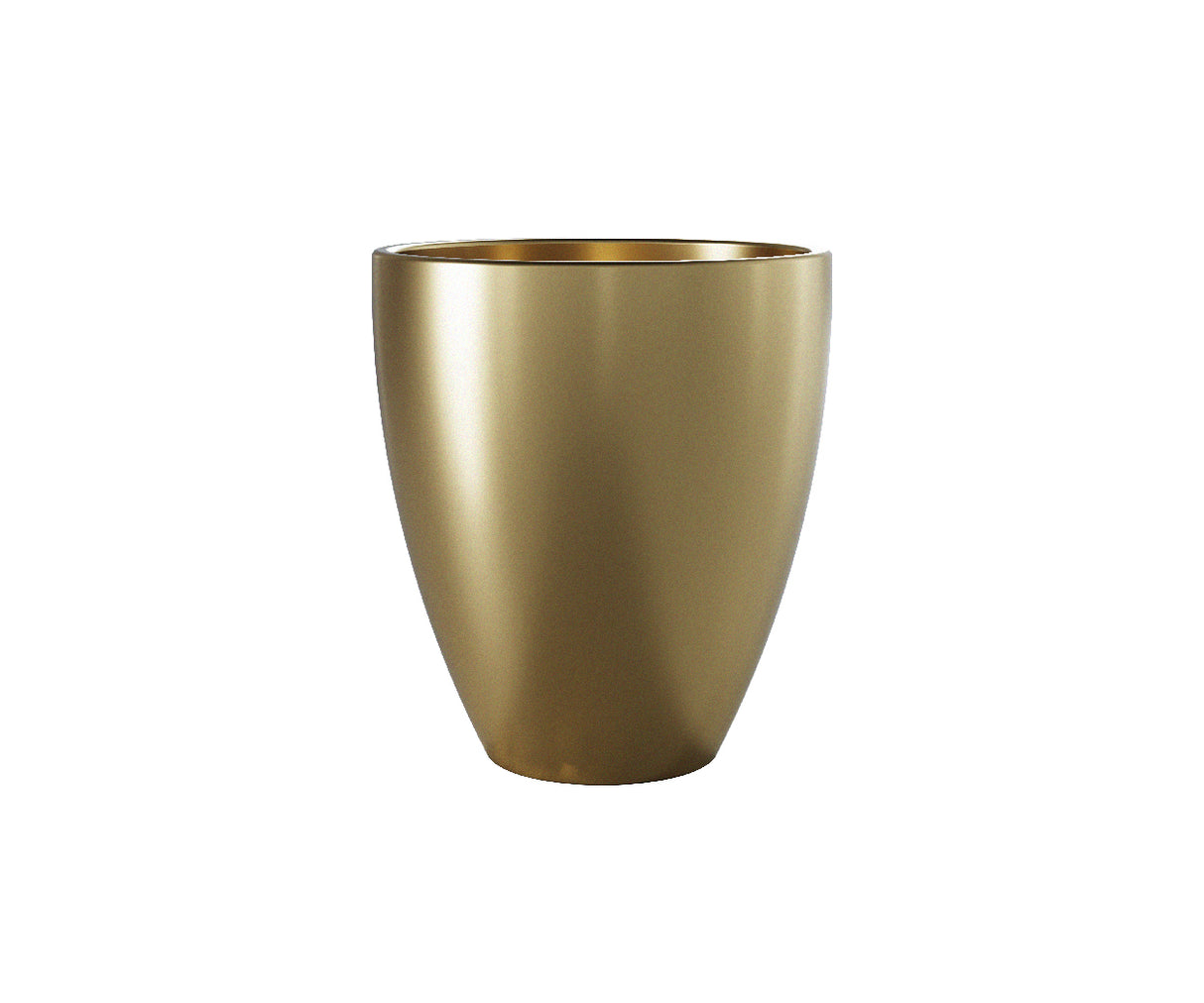 VASO CERÂMICO FRANKFURT OURO COMPATÍVEL COM POTE Nº 10