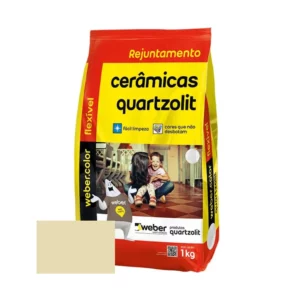 Rejunte Flex Quartzolit Bege 1kg