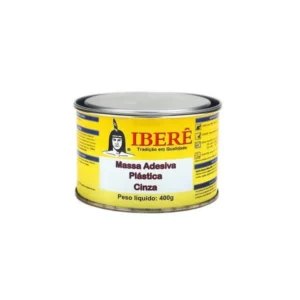 Massa Plastica 400 Grs Ibere Cinza